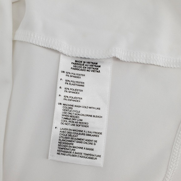 Prince Girls Size Medium Graphic Tennis Tee Pure White Love Tennis Balls - Picture 3 of 8